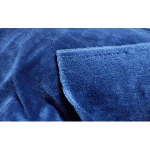 Polyester à 95% 5% Spandex Double Side Super Soft Fulcece Tissu