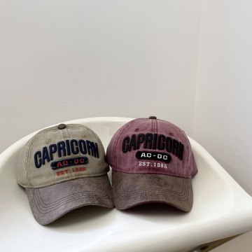 Custom made curl brim structured baseball caps