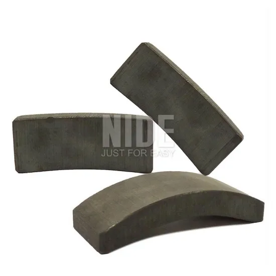 Custom Arc Magnet Strong Ferrite Magnet for Window-Rolling DC Motors