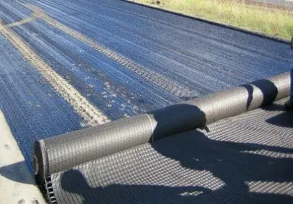 Fiberglass geo grid composite geotextile fabric
