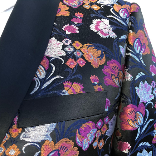 floral banquet wedding suit for men