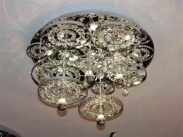 led crystal ceiling light unique design