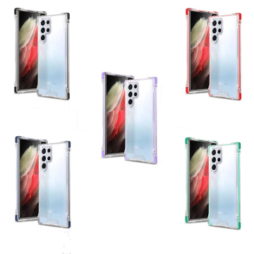 เคสโทรศัพท์กันกระแทกโปร่งใสสำหรับ Samsung S23/S22 Plus