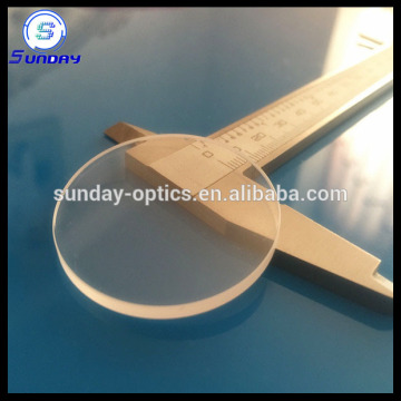 Optical Infrared Round Caf2 Windows With AR Coating