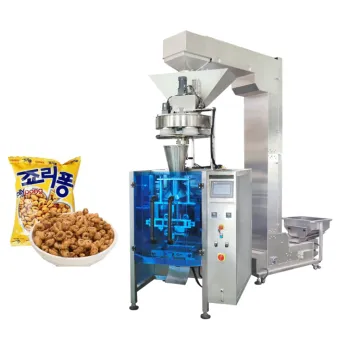 Automatic Packaging and Sealing Machine for Peanuts, Biscuits, and Snacks (500g/1000g)