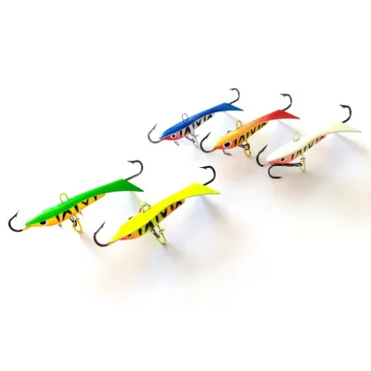 61mm 10g Sinking Balance Ice Fishing Jig Lure for Panfish, Crappie, Sunfish, Perch