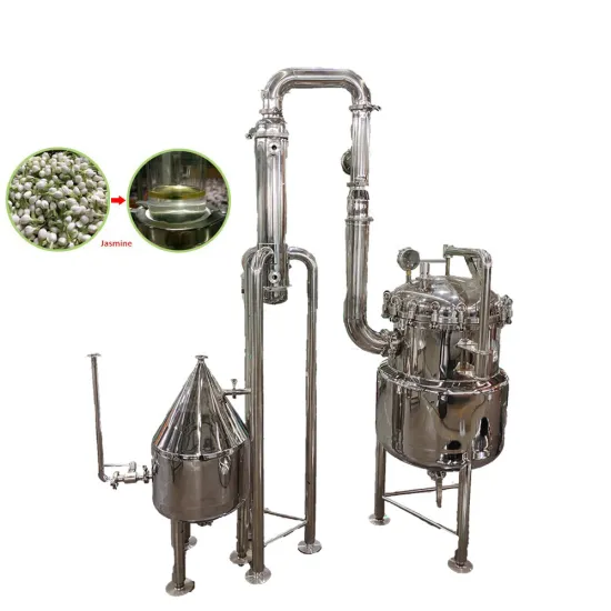 200L Water Distillation Machine Essential Oil Extractor Rose Essential Oil Distillation Equipment