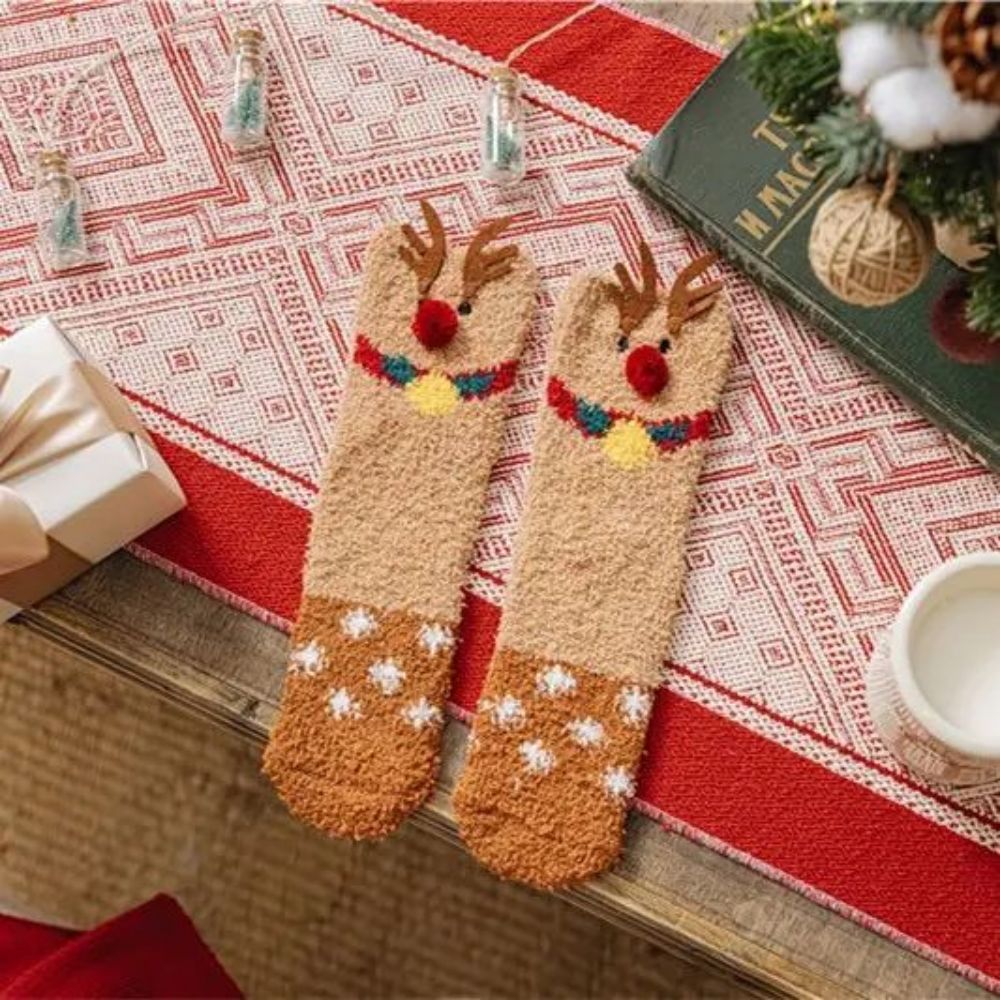 Christmas Cashmere Socks