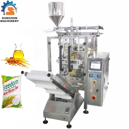 Automatic Rice Bran Oil Packing Machine