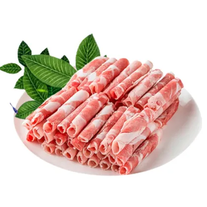 New Zealand Automatic Frozen Meat Slicer CNC Lamb Roll Bacon Slicer