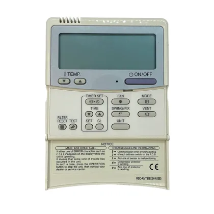 TOSHIBA RBC-AMT321E Wired Remote Controller for Air Conditioner