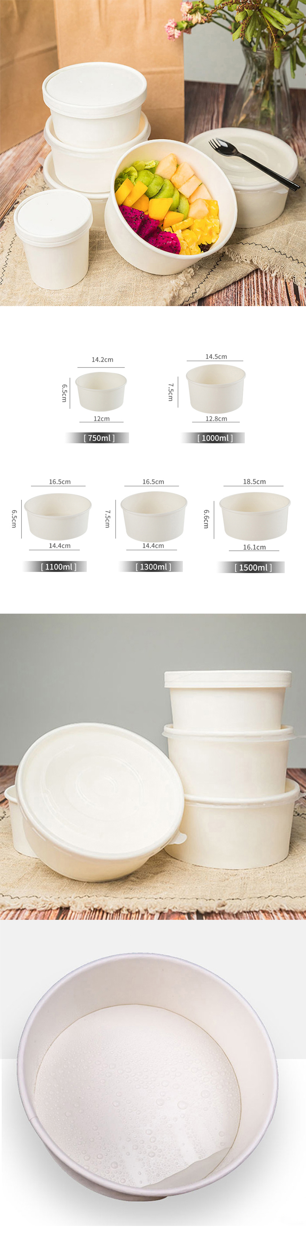 ice cream cup packaging bowls