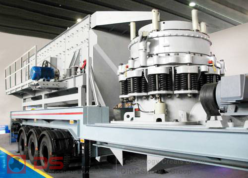 High Efficiency Dmp120 Mobile Cone Crusher
