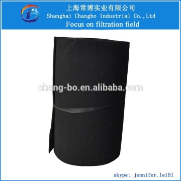 HVAC carbon Air filter media/Activated carbon filter media roll supply