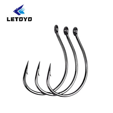 Letoyo High Carbon Steel Wacky Hook Wormシングルフィッシングフック