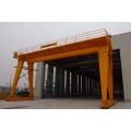 Long Cantilever Rail Mounted Double Girder Gantry Crane