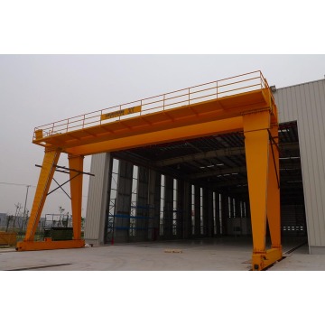 Long Cantilever Rail Mounted Double Girte Gantry Crane