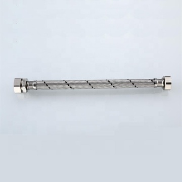 Stainless Steel Braided Water Hose Pipe - 8 Inch Flexible Tube
