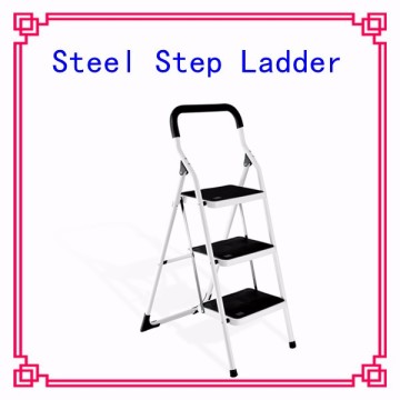 mobile kitchen tripod fold up lightweight ladder, stainless steel step stool