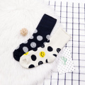 Chaussettes biologiques en coton mi-long