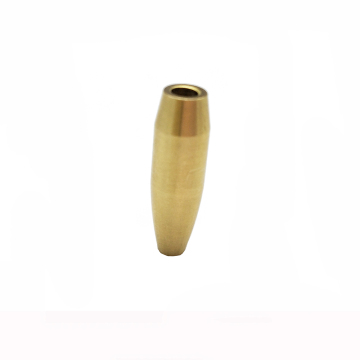 Electro Plated Nickel Finish Brass Bullet Electrical Parts CNC Machining