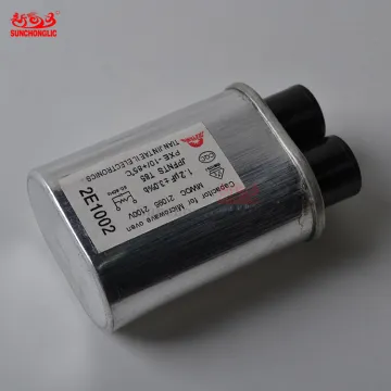 Sunchonglic Manufacturer Microwave Oven High Voltage Capacitor 2100VAC 1.2UF