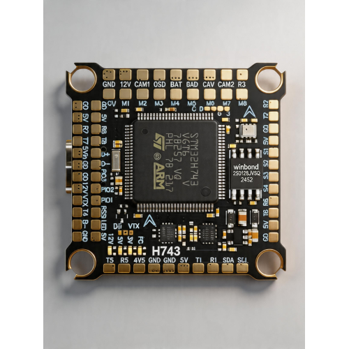 Controlador de voo de drone FPV H743