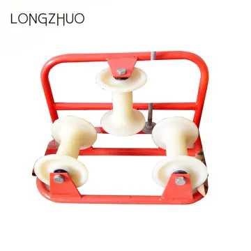 Corner Ground Cable Roller Assembly Three Roller