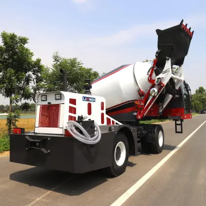 Automatic Concrete Mixing Truck Machine