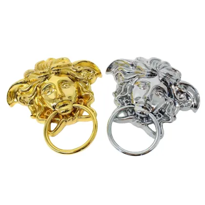 Wholesale Gold Medusa Head Buckles: Elegant Decorations for Medusa-Themed Dining Chairs and Sofas