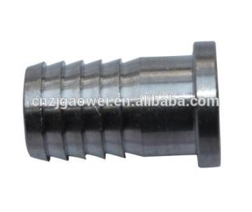stainless steel pipe plug, SS 1/2 inch barb plug, beer stem