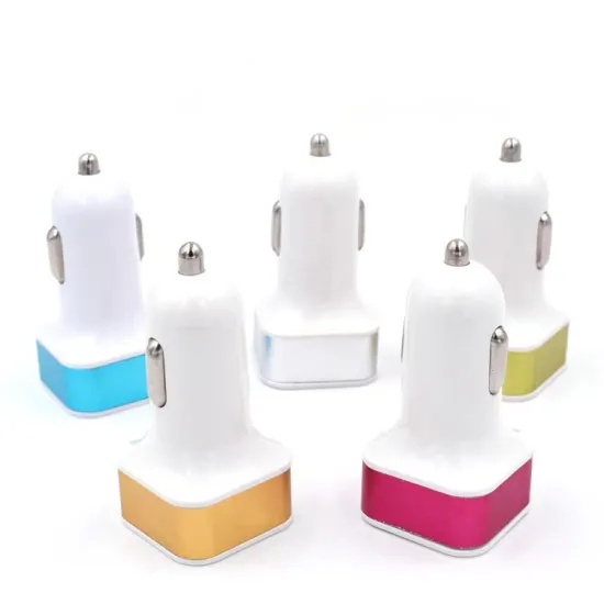 Car Dual USB Port 1A Halo Quick Charge Phone Charger