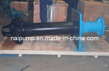 Rubber Lined Vertical Spindle Sump Slurry Pumps (65QV-SPR)