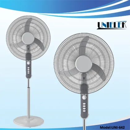 OEM Brand Electric Stand Fan 20mm thickness Copper Motor 220v Plastic Stand fan