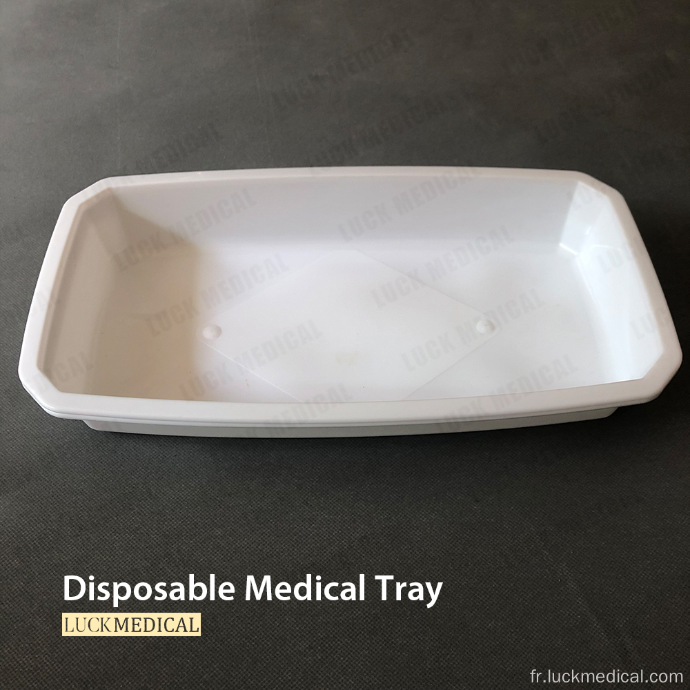 Chirurgical Use Plastic Square Tray
