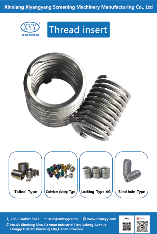 Self-Locking Stainless Steel Wire Screw Sleeve for M2 M5 M10 Fasteners with Alloy Aluminium Material Thread Insert (10-32 Inch Thread)