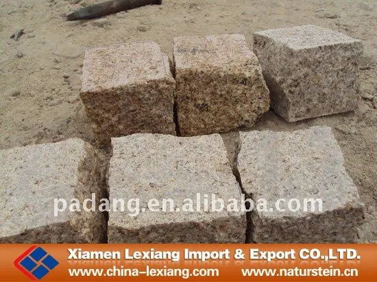 G682 yellow granite paver