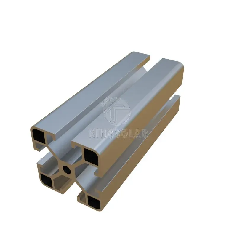 Black and Silver Rail Aluminum for Solar Panel Mounting System