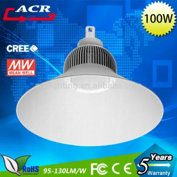 100w warehouse high bay/low bay/led highbay light 100w