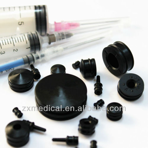 Medical Rubber Plunger For Safety Syringe, High Quality Medical Rubber