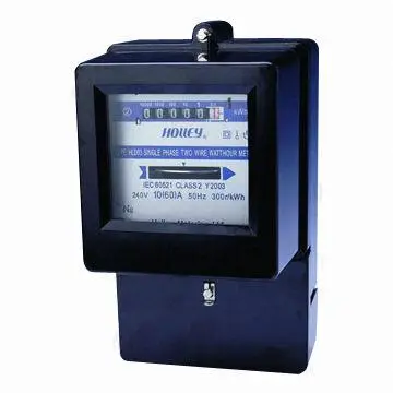 Single-phase kWh Meter, 50 or 60Hz Reference frequency