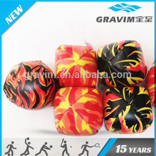 PVC hacky sack juggling ball game toys