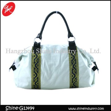 classic design weekend bag/easy style weekender bag/canvas travel bag