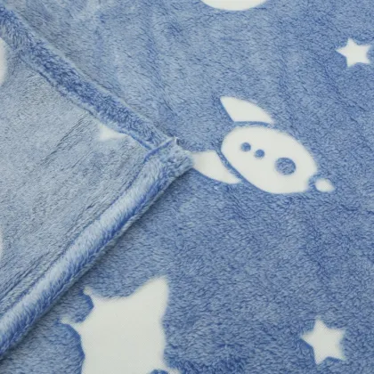 Glow in the Dark Flannel Blanket