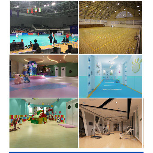 Enlio Multi Purpose PVC Sports Flooring ห้องยิม