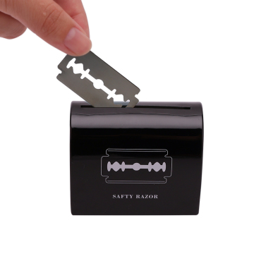 Razor Cutter Container - Safe Storage Box for Blades