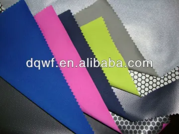 90%poly 10%spandax stretch waterproof breathable fabric