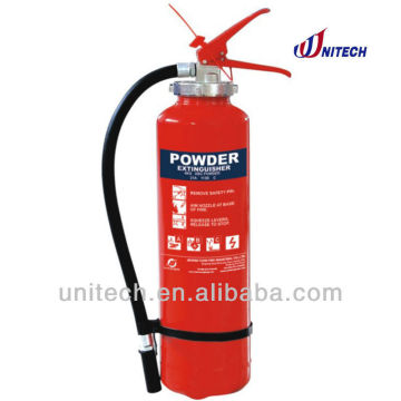 4kg Dry Powder Fire Extinguisher Inside Gas Cartridge with ST12 cylinder