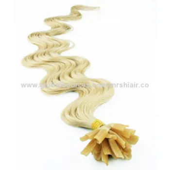 22-inch Light Color Boby Wave Peruvian U Tip Hair Extensions
