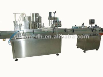 MT-1000 automatic pet water bottle filling capping machine